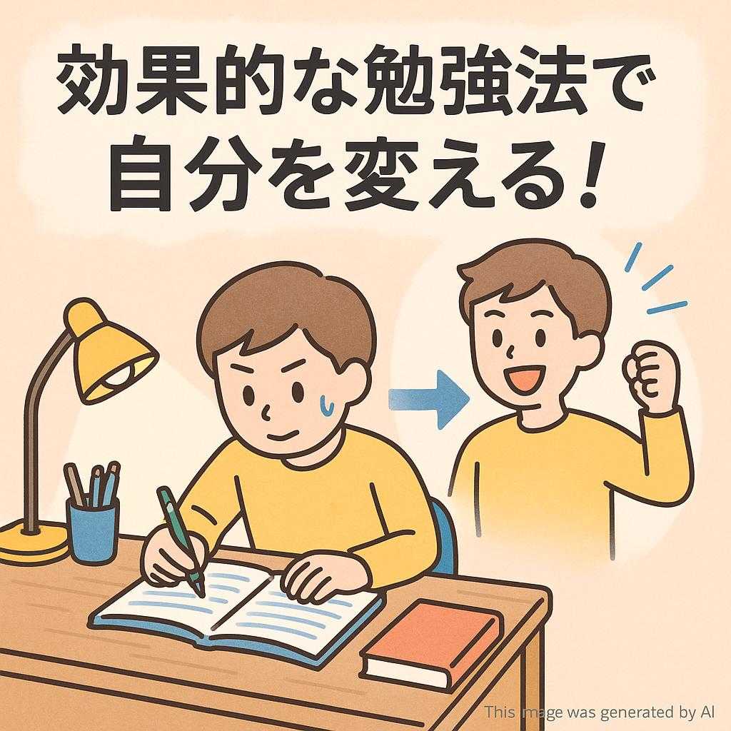 効果的な勉強法で自分を変える!